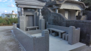沖縄のお墓、破風墓（はふばか）新築工事施工事例